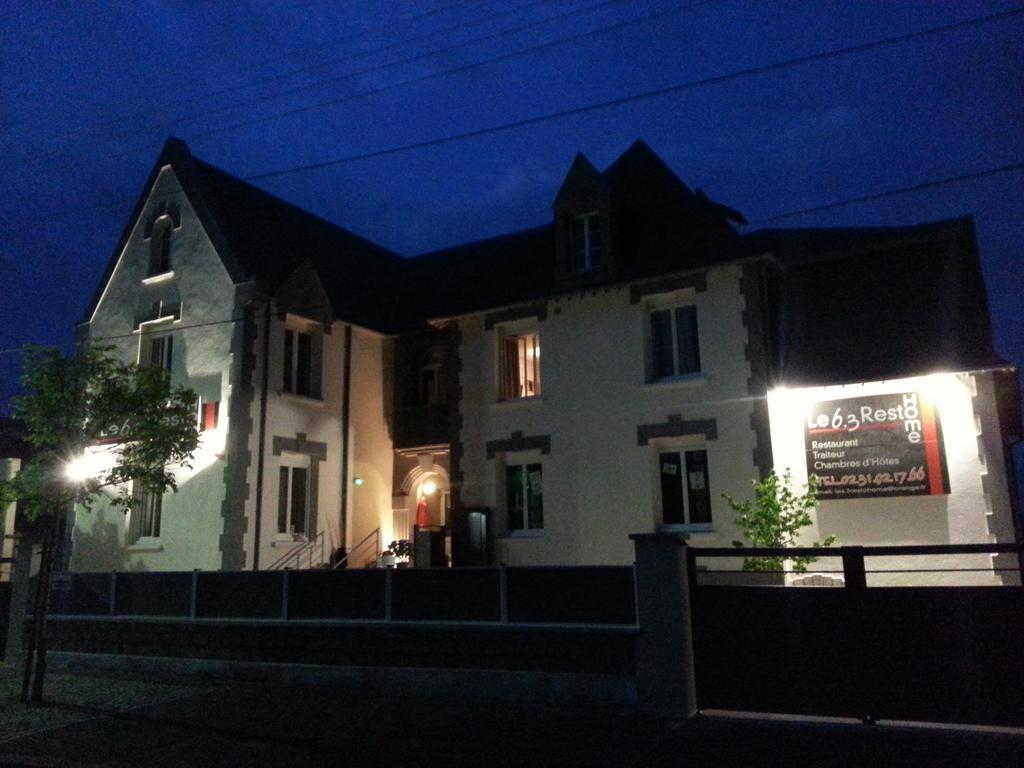 Hotel Le 6 3 Resto Home Port-en-Bessin-Huppain Exteriér fotografie